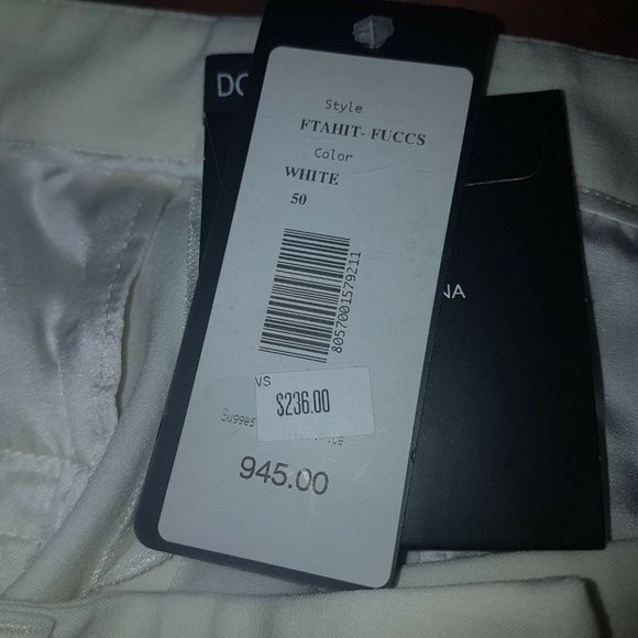 Dolce & Gabbana Classic Slim Stretch Wool Trousers - Picture 3 of 5